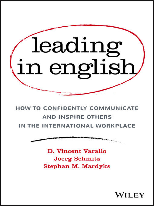 Title details for Leading in English by D. Vincent Varallo - Available